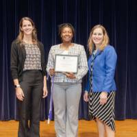 Erica and Jennifer with Erin